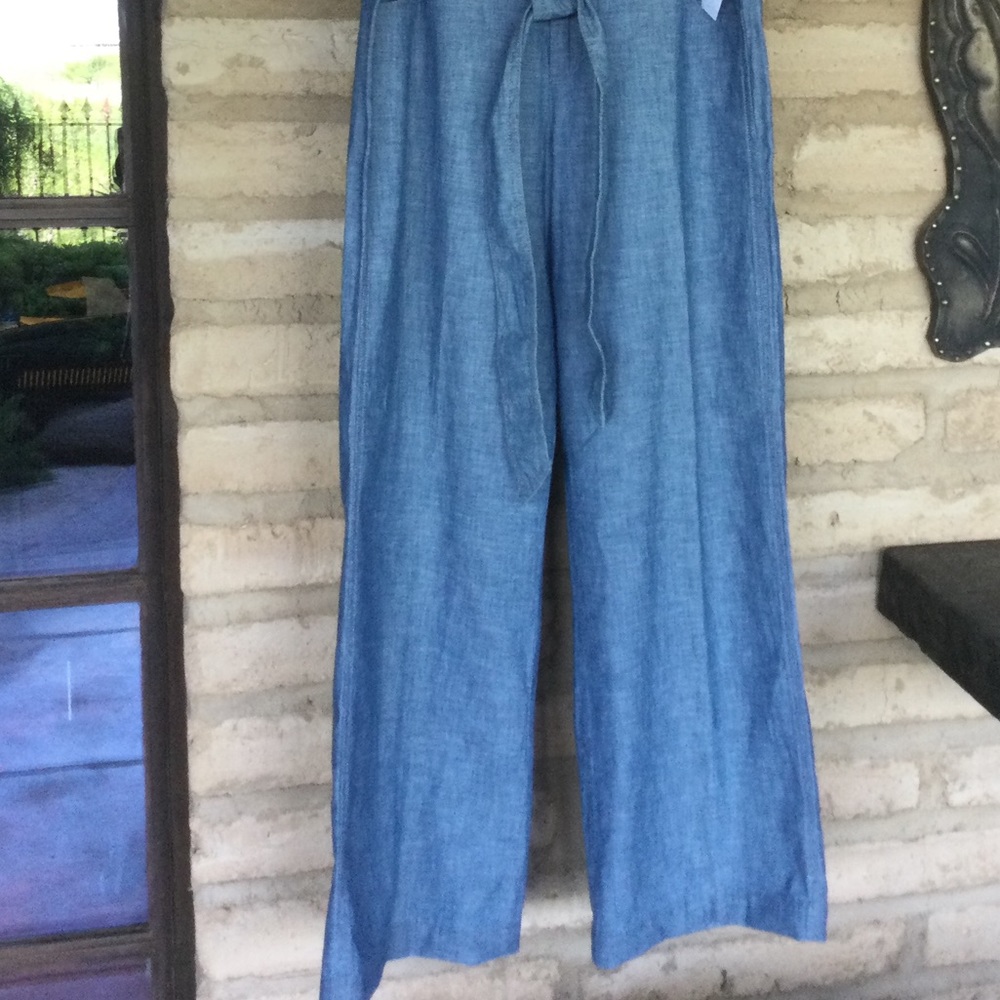 GAP chambray summer weight pants